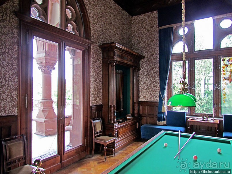 Интерьеры замка Драхенсбург. Роскошь и бытовой уют