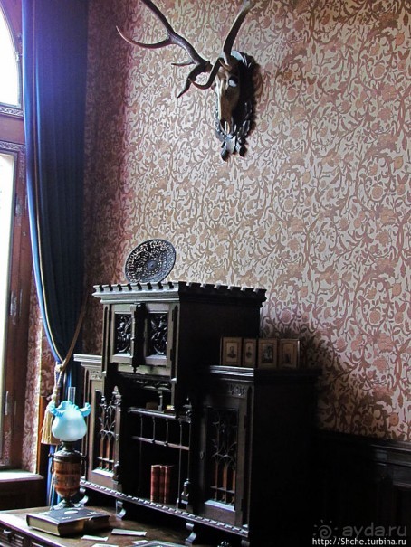 Интерьеры замка Драхенсбург. Роскошь и бытовой уют