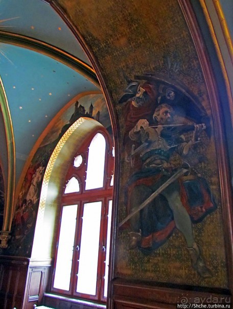 Интерьеры замка Драхенсбург. Роскошь и бытовой уют