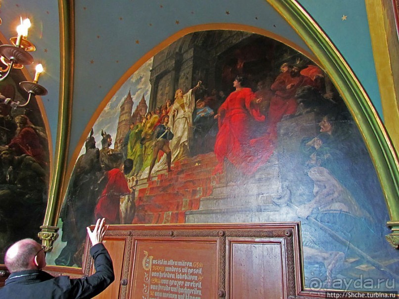 Интерьеры замка Драхенсбург. Роскошь и бытовой уют