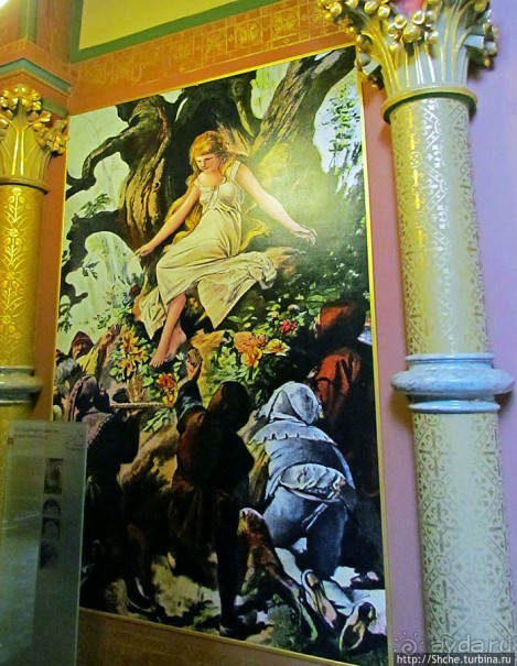 Интерьеры замка Драхенсбург. Роскошь и бытовой уют