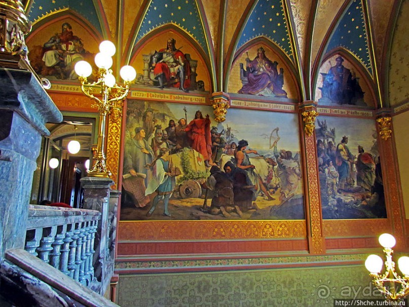 Интерьеры замка Драхенсбург. Роскошь и бытовой уют
