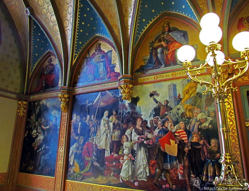 Интерьеры замка Драхенсбург. Роскошь и бытовой уют