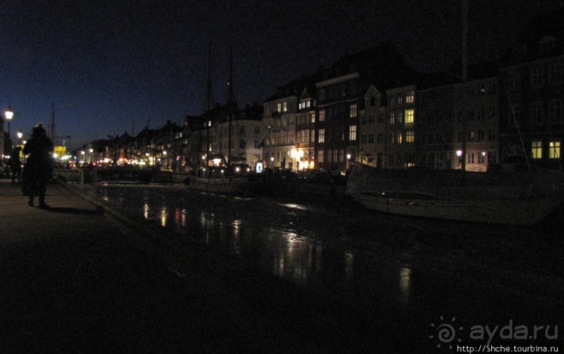 Вечерняя прогулка по Копенгагену. Привязка к местности.