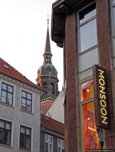 Вечерняя прогулка по Копенгагену. Привязка к местности.