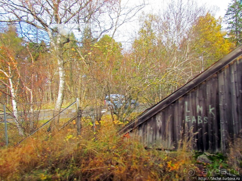 Обычный городок на берегу фьерда Trondheimfjerden