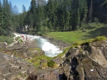 Кримльский водопад - самый высокий водопад Европы