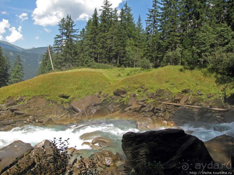 Кримльский водопад - самый высокий водопад Европы