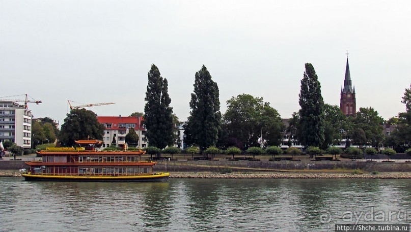 Вверх по Рейну. Добрались до Бонна — бывшей столице Германии