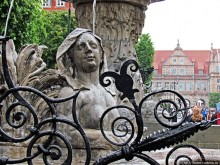 Символ города Гданьск — Фонтан Нептуна (Fontanna Neptuna)