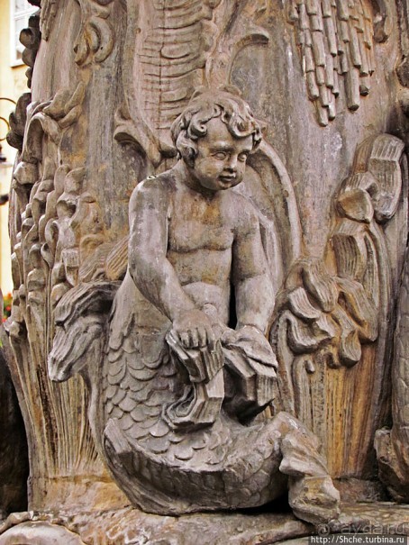 Символ города Гданьск — Фонтан Нептуна (Fontanna Neptuna)