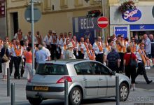 Марш оранжистов в Кэррикфергюсе 