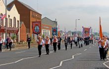 Марш оранжистов в Кэррикфергюсе 