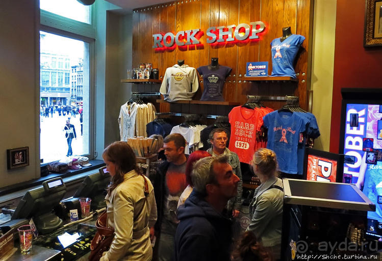 Культовое кафе в Брюсселе