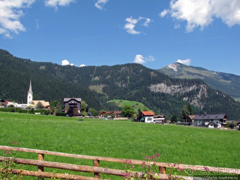 Деревушка Кримль - сюда едут смотреть водопад