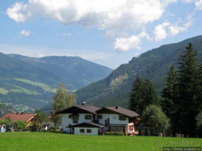 Деревушка Кримль - сюда едут смотреть водопад