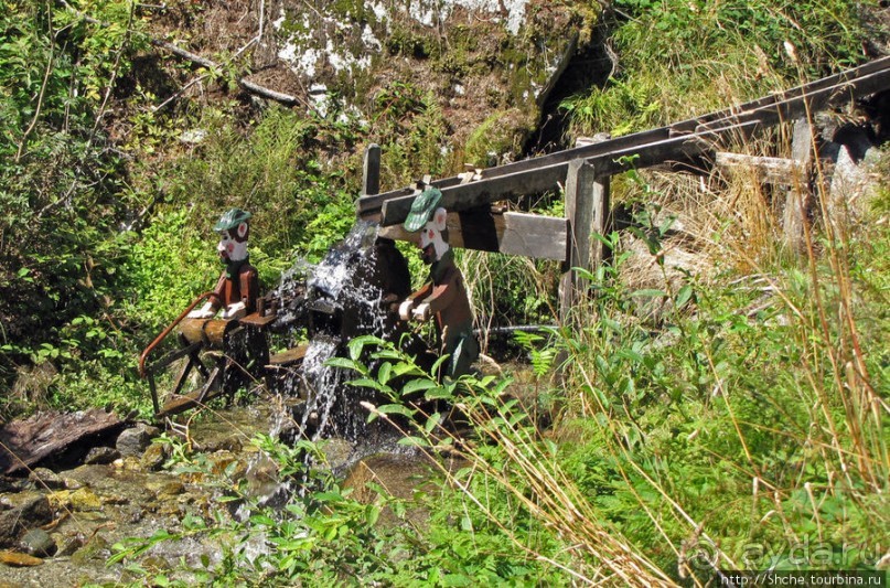 Деревушка Кримль - сюда едут смотреть водопад