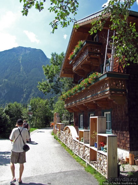 Деревушка Кримль - сюда едут смотреть водопад