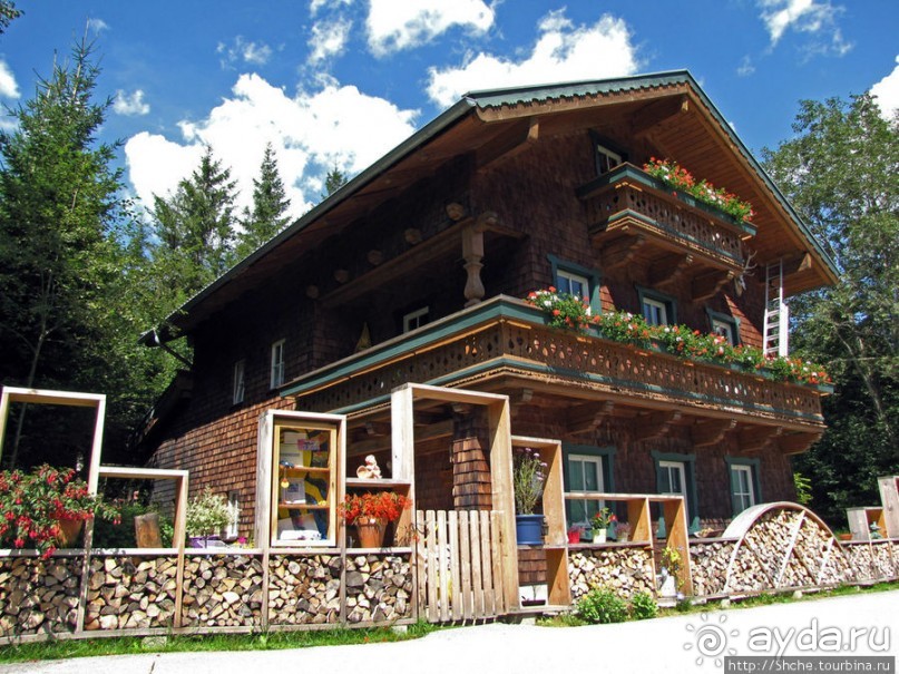 Деревушка Кримль - сюда едут смотреть водопад