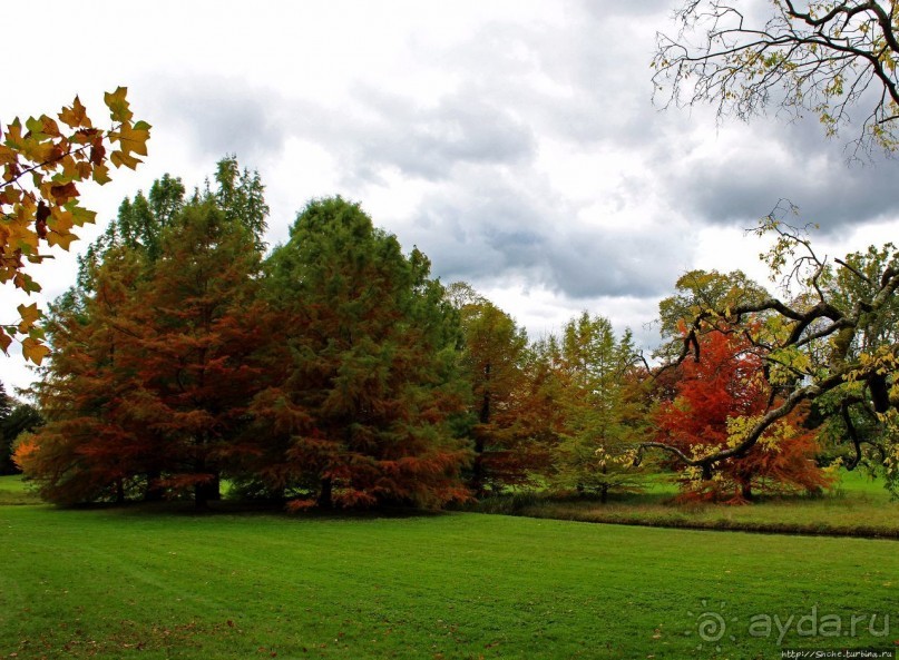 Сады и парк дворца Фонтенбло