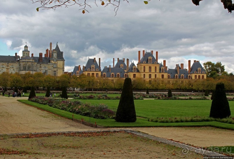 Сады и парк дворца Фонтенбло
