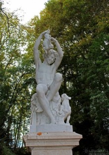 Сады и парк дворца Фонтенбло