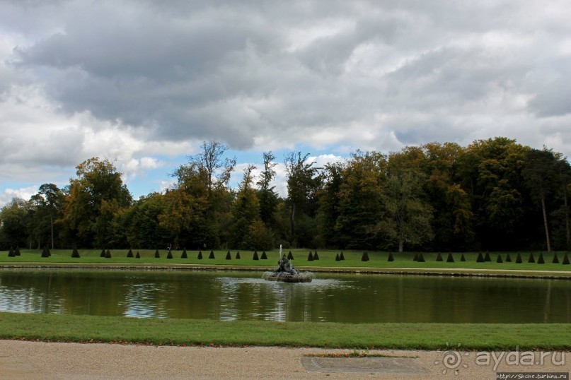 Сады и парк дворца Фонтенбло