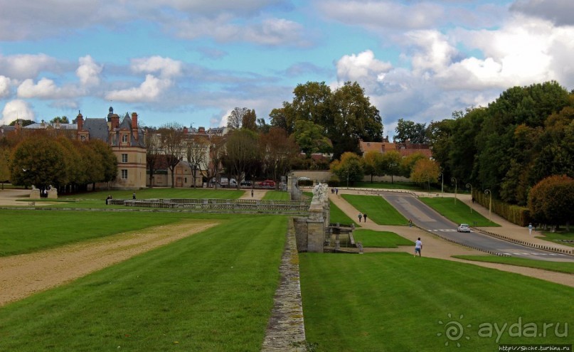 Сады и парк дворца Фонтенбло
