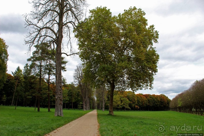 Сады и парк дворца Фонтенбло