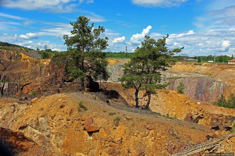 Большая Медная гора, город Фалун (объект ЮНЕСКО №1027)