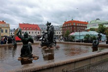 Stora Torg — сердце средневекового Хальмстада