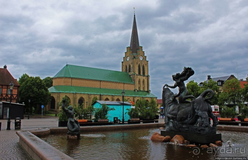 Stora Torg — сердце средневекового Хальмстада