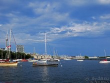 Торонто — город на озере. Набережная Онтарио