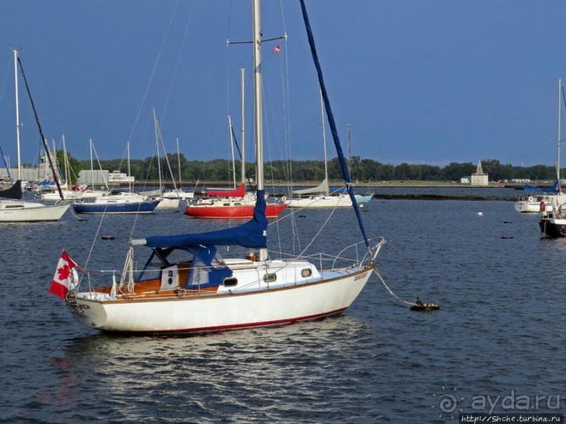 Торонто — город на озере. Набережная Онтарио