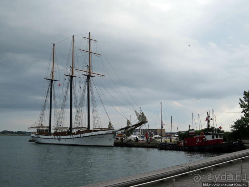 Торонто — город на озере. Набережная Онтарио