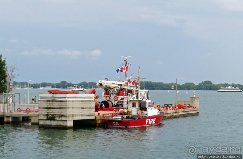 Торонто — город на озере. Набережная Онтарио