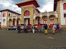 По главному проспекту на пус-пусах... "Покатушки" в Анцирабе