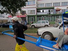 По главному проспекту на пус-пусах... "Покатушки" в Анцирабе