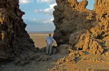 Феномены природы. "Дымоходы" озера Лак Аббе