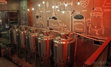 Местное крафтовое пиво в пивном доме в Маниле