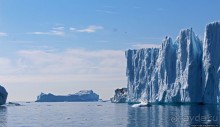 А-а, в Арктике айсберги такой вышины (а-а и такой ширины:))