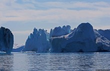А-а, в Арктике айсберги такой вышины (а-а и такой ширины:))