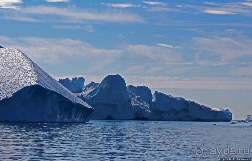 А-а, в Арктике айсберги такой вышины (а-а и такой ширины:))