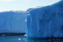 А-а, в Арктике айсберги такой вышины (а-а и такой ширины:))
