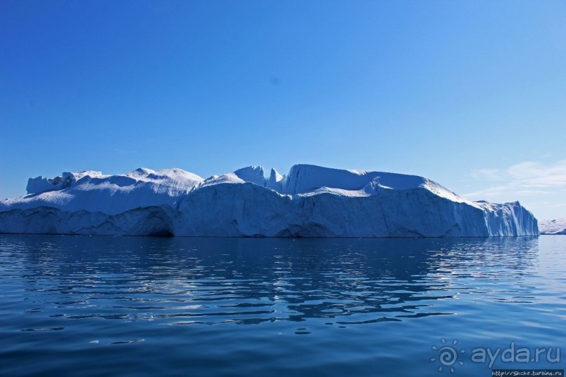 А-а, в Арктике айсберги такой вышины (а-а и такой ширины:))