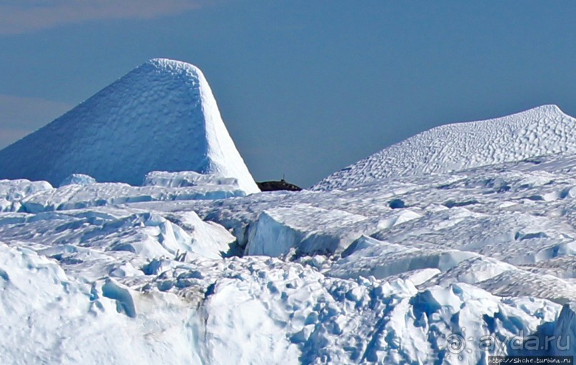 А-а, в Арктике айсберги такой вышины (а-а и такой ширины:))
