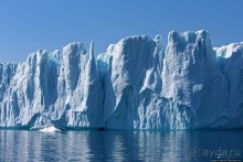 А-а, в Арктике айсберги такой вышины (а-а и такой ширины:))