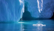 А-а, в Арктике айсберги такой вышины (а-а и такой ширины:))