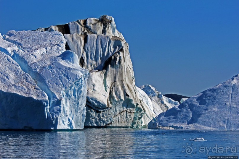 А-а, в Арктике айсберги такой вышины (а-а и такой ширины:))