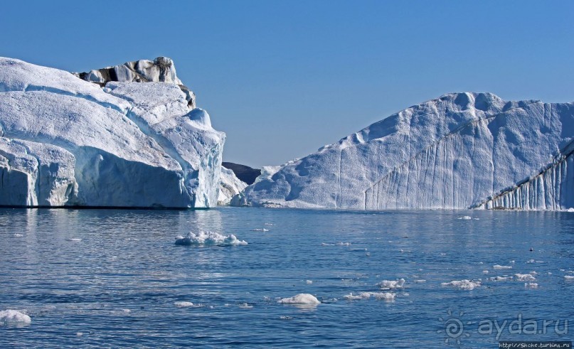 А-а, в Арктике айсберги такой вышины (а-а и такой ширины:))